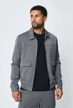 Ensemble veste et pantalon à poches
