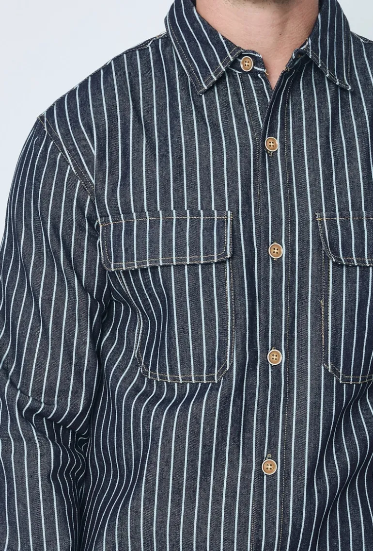 Ensemble veste et pantalon à rayures