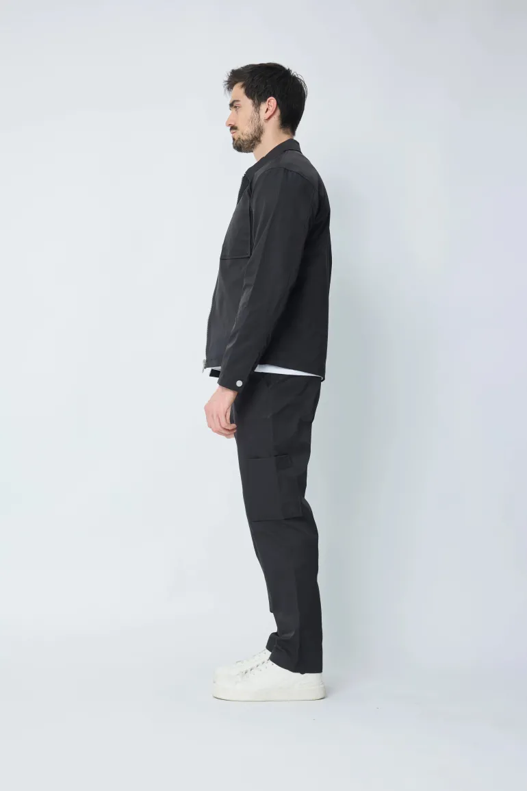 Ensemble veste et pantalon à poche uni