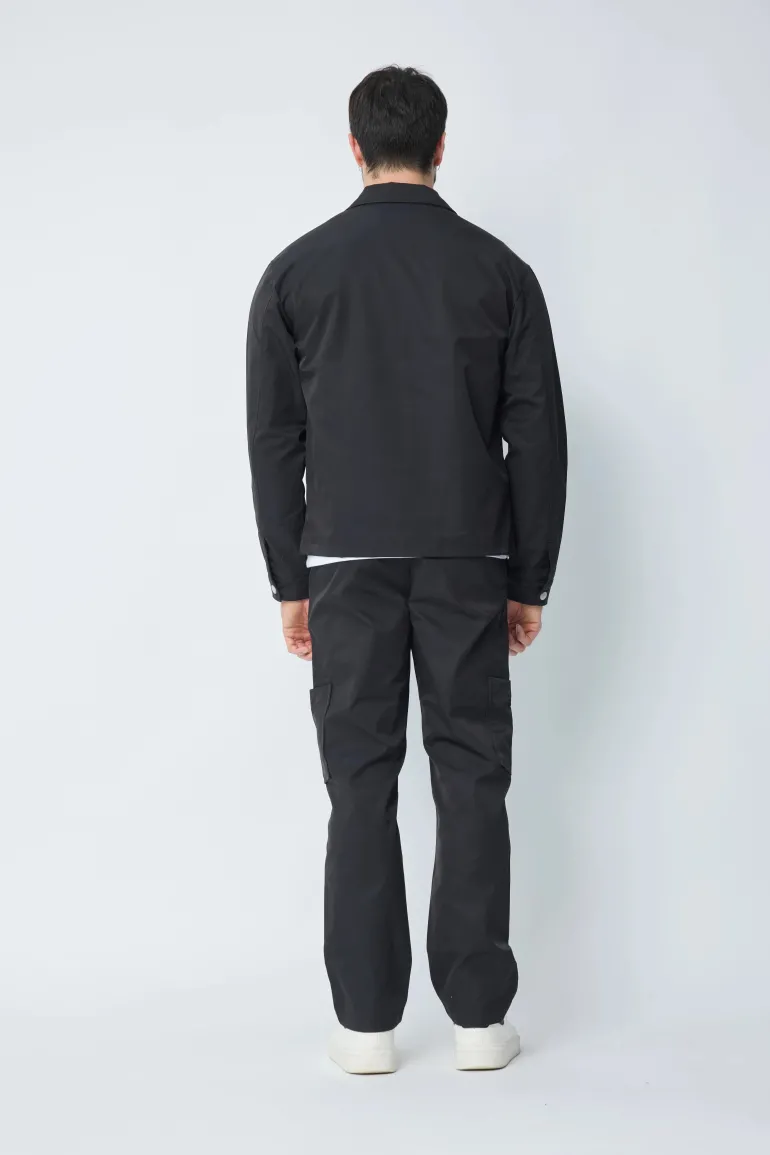 Ensemble veste et pantalon à poche uni