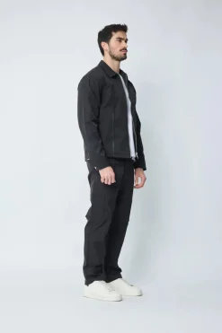 Ensemble veste et pantalon à poche uni