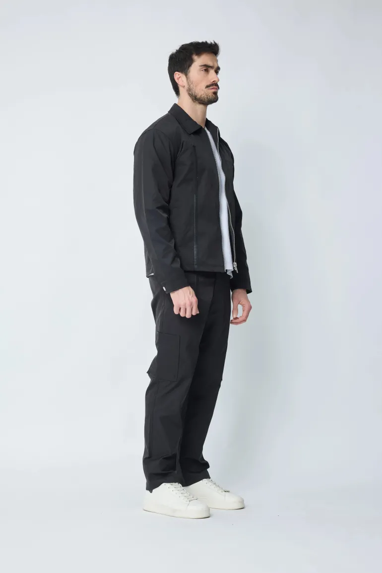 Ensemble veste et pantalon à poche uni