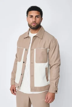 Ensemble veste et pantalon bi couleur