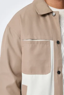 Ensemble veste et pantalon bi couleur