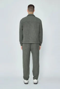 Ensemble veste et pantalon uni