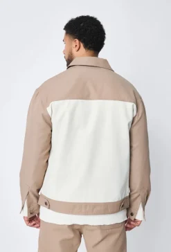 Ensemble veste et pantalon bi couleur