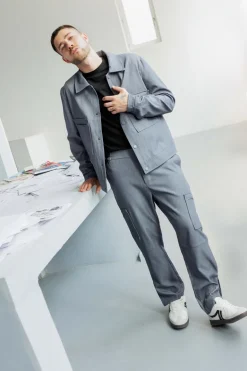 Ensemble veste et pantalon à poches