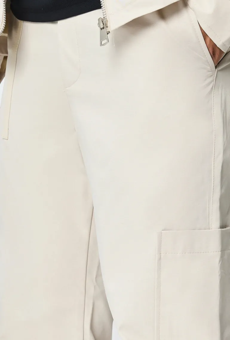 Ensemble veste et pantalon à poche uni
