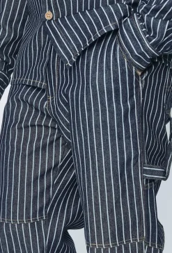 Ensemble veste et pantalon à rayures