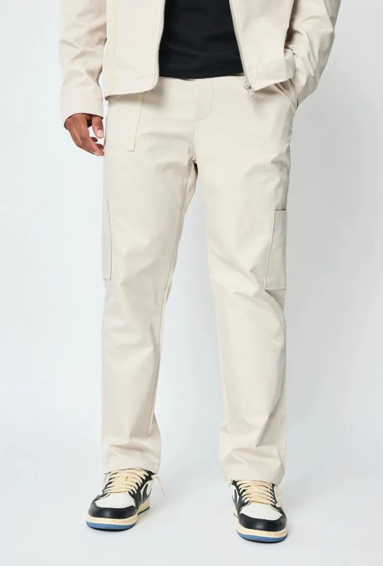 Ensemble veste et pantalon à poche uni