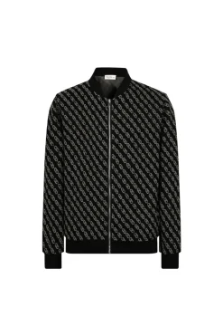 Ensemble veste et pantalon à imprimé chaine graphique
