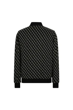 Ensemble veste et pantalon à imprimé chaine graphique