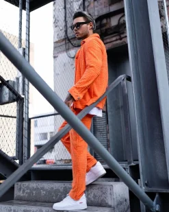 Ensemble veste jogger éponge monogramme