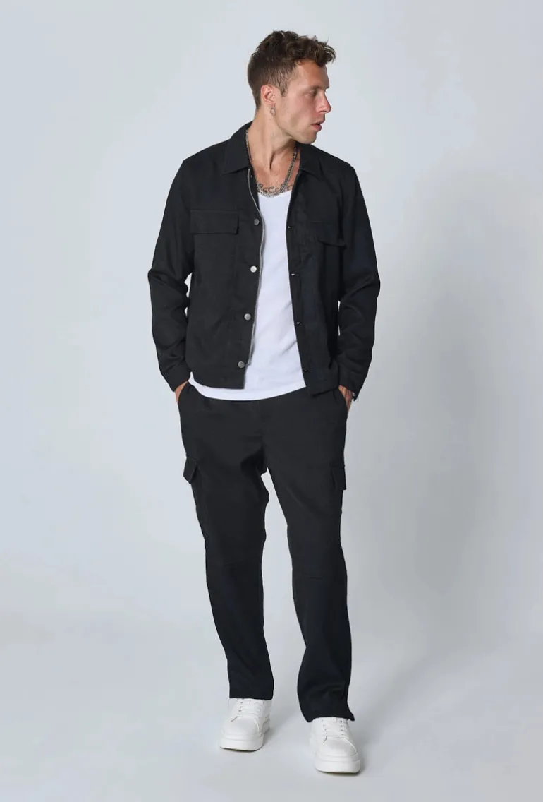 Ensemble veste pantalon à poches