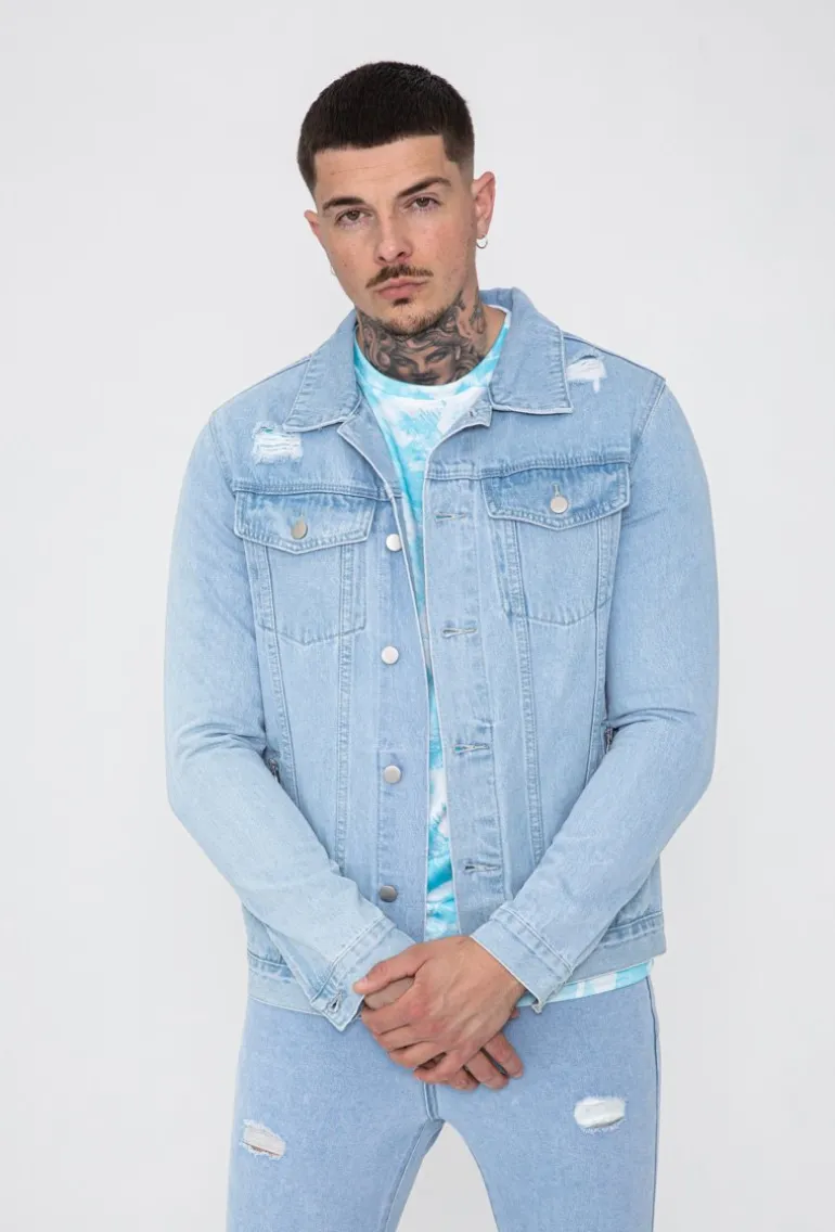 Ensemble veste pantalon en jean