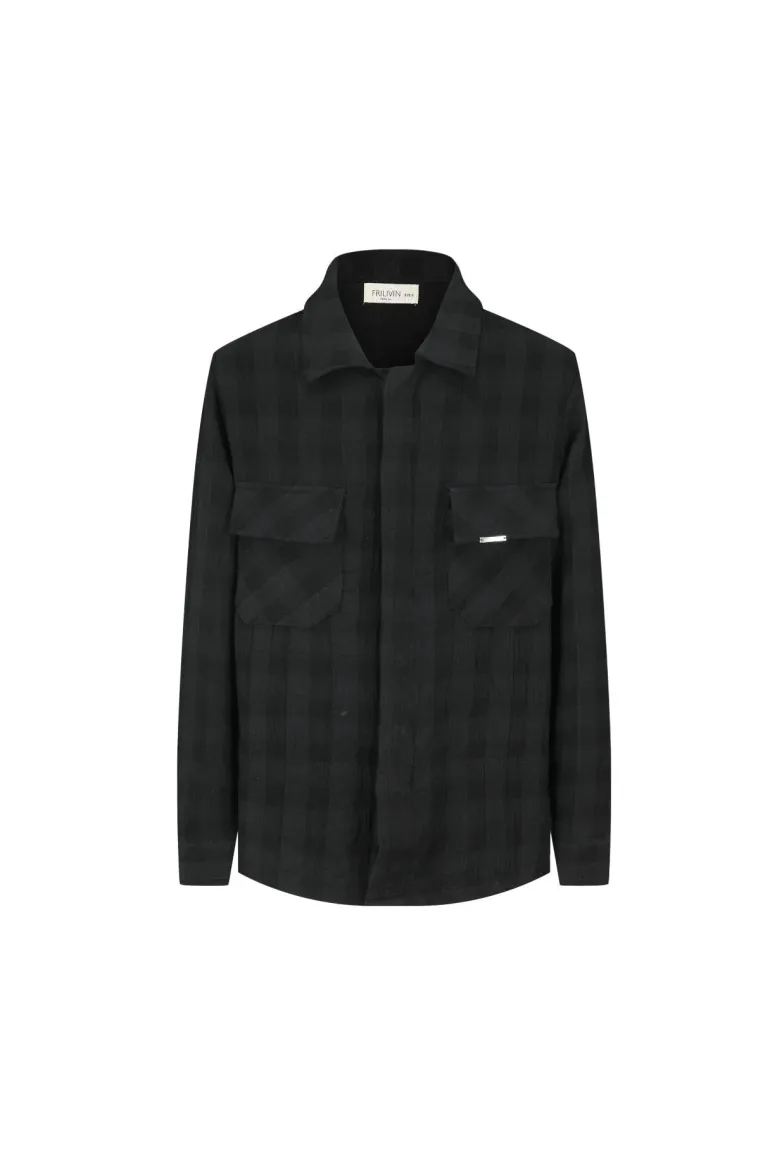 Ensemble veste pantalon effet froissé
