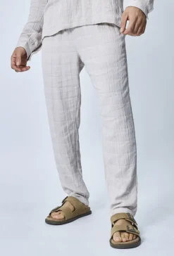 Ensemble veste pantalon effet froissé