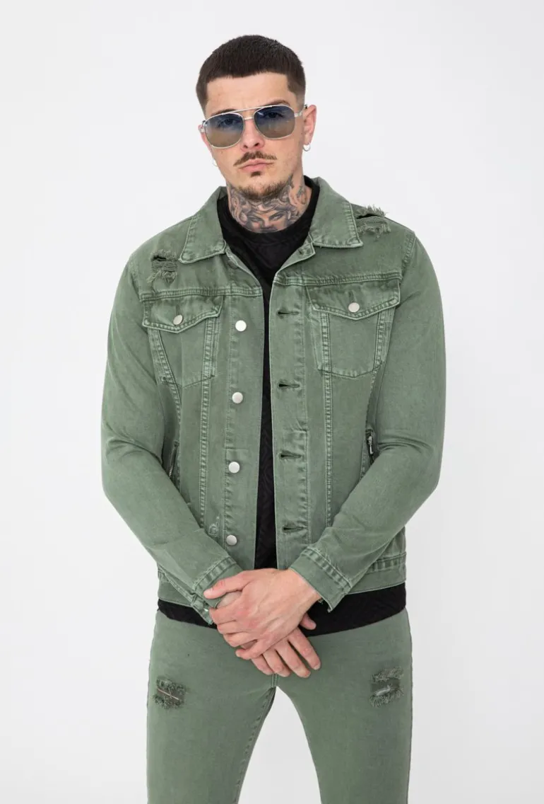 Ensemble veste pantalon en jean