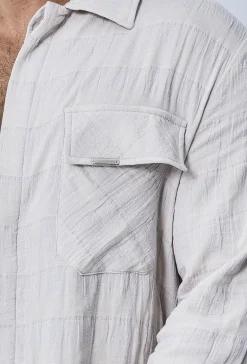 Ensemble veste pantalon effet froissé