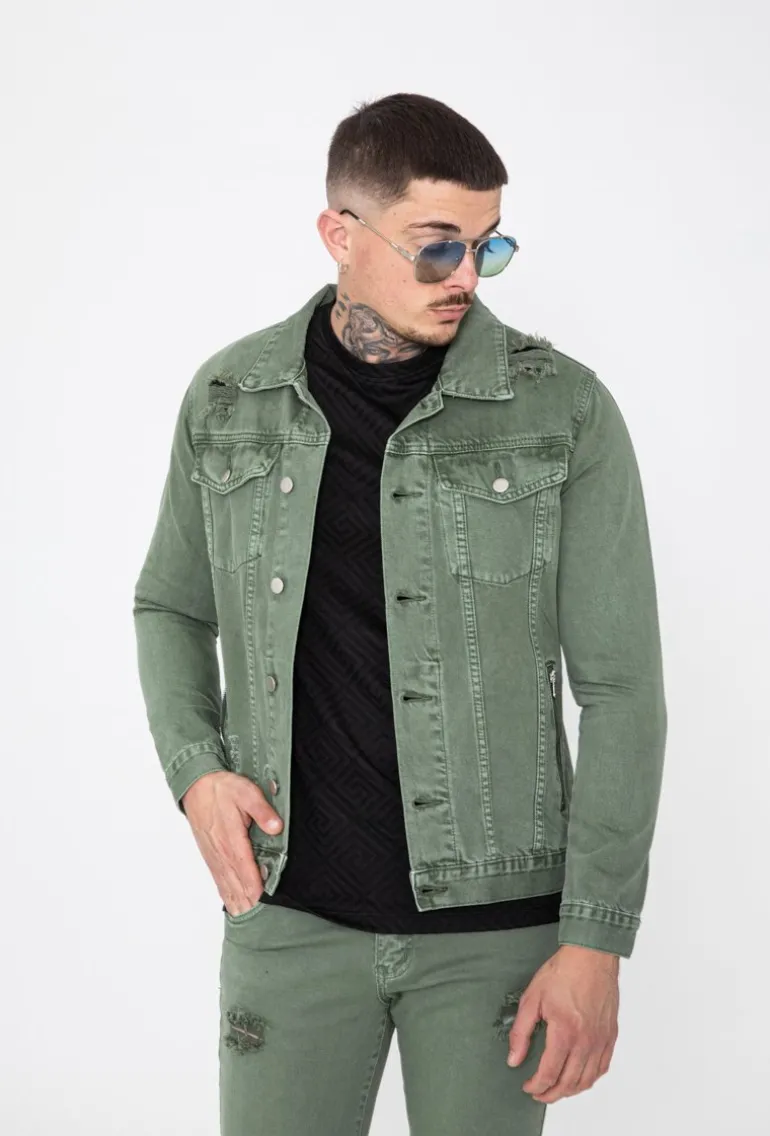 Ensemble veste pantalon en jean