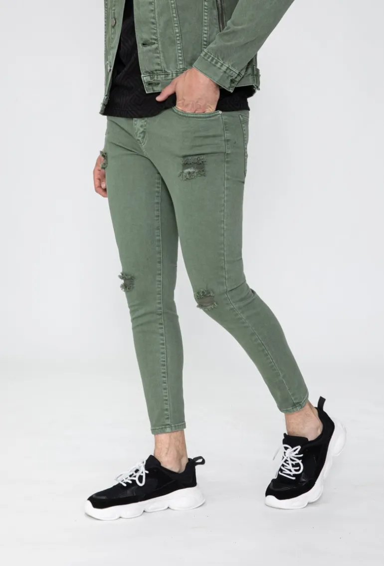 Ensemble veste pantalon en jean