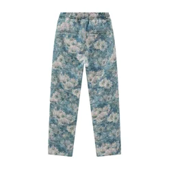 Ensemble veste pantalon fleurie