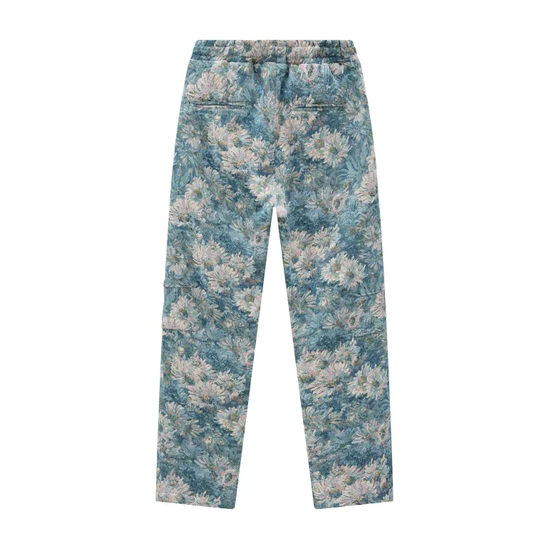Ensemble veste pantalon fleurie