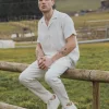 Ensemble veste pantalon uni