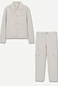 Ensemble veste pantalon uni