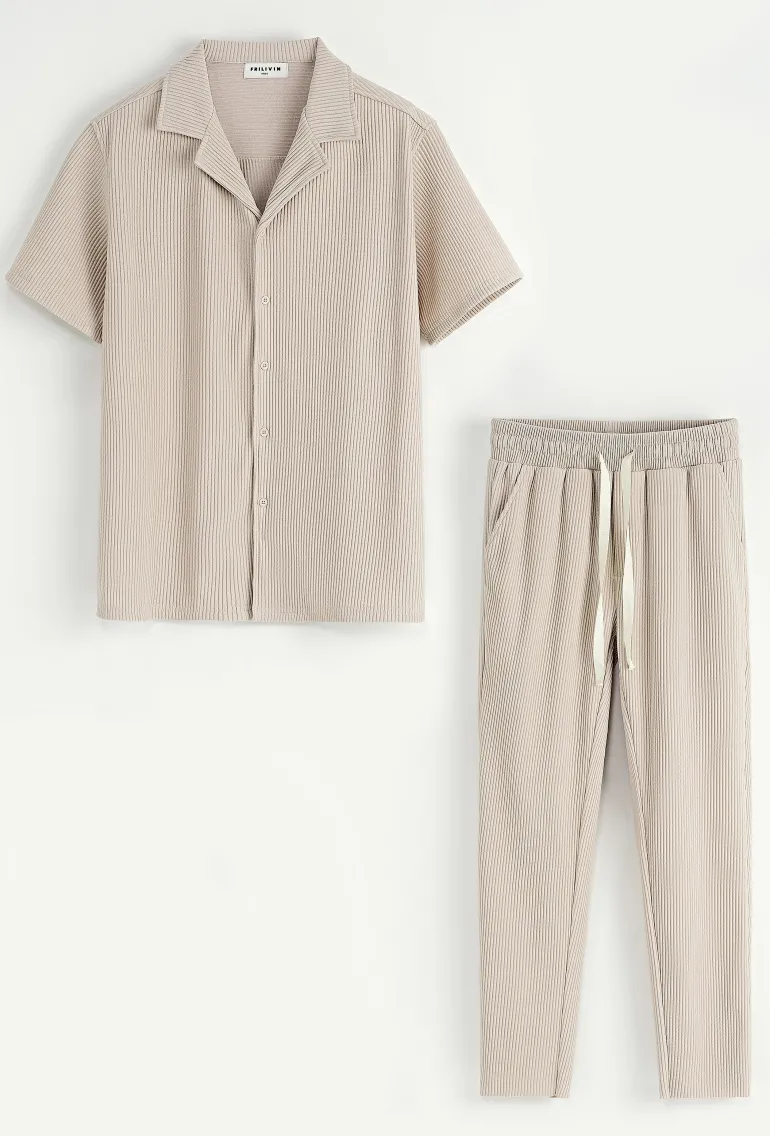 Ensemble veste pantalon uni