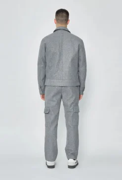 Ensemble veste pantalon uni