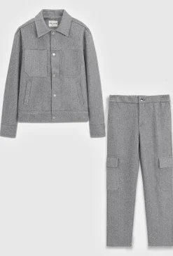 Ensemble veste pantalon uni