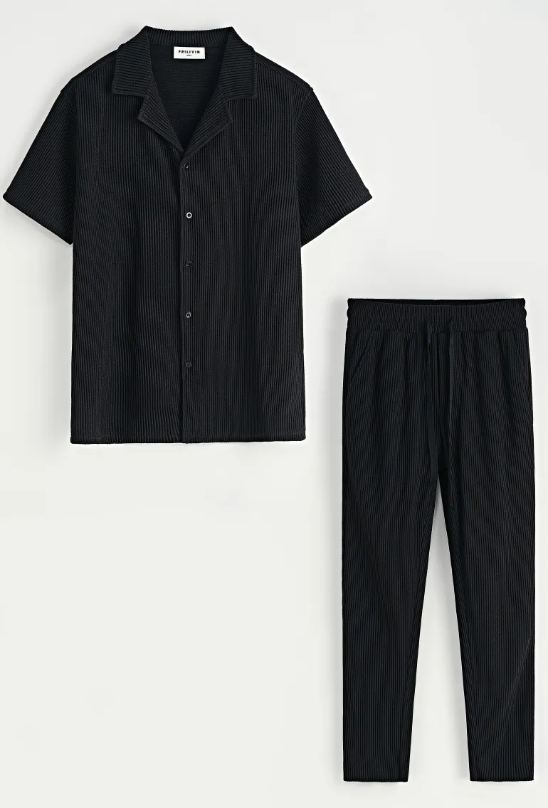 Ensemble veste pantalon uni