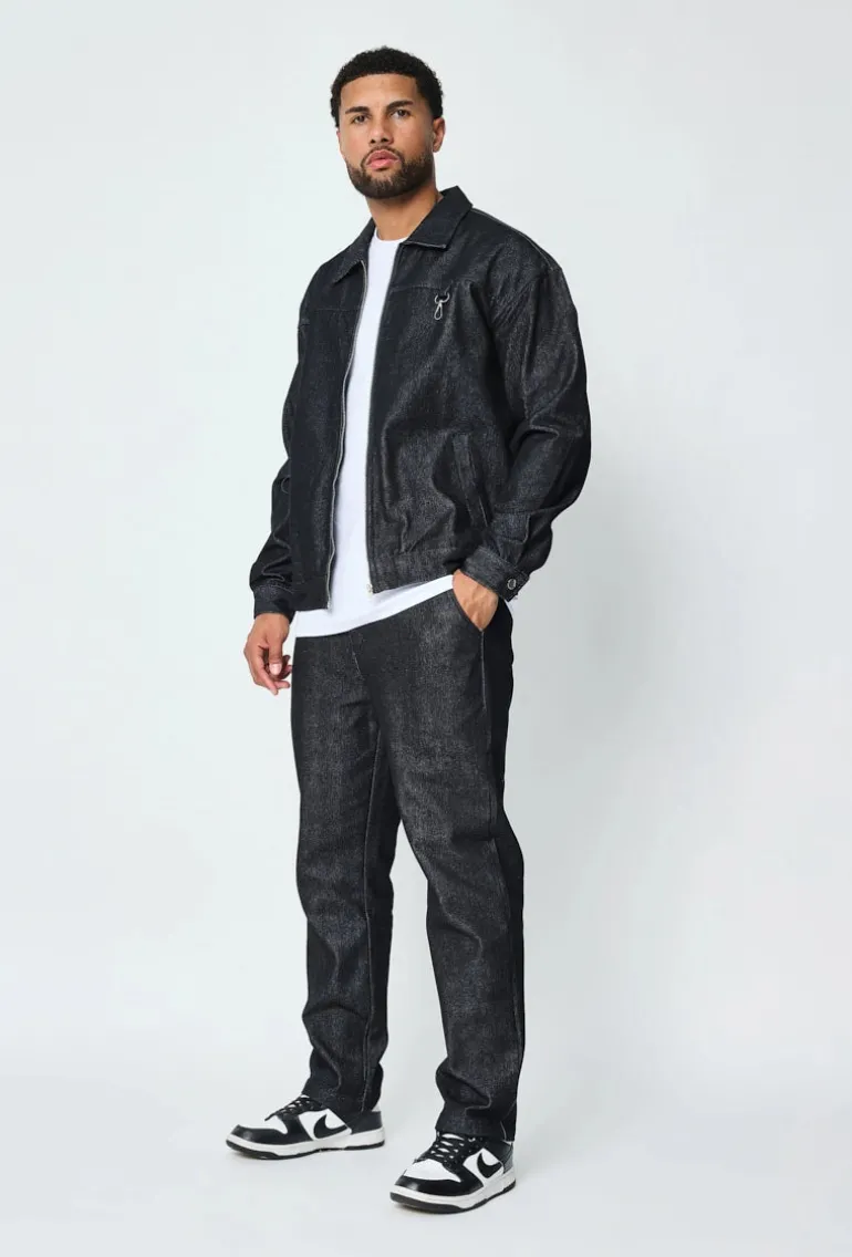 Ensemble veste pantalon workers denim