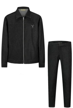 Ensemble veste pantalon workers denim