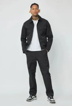 Ensemble veste sans capuche
