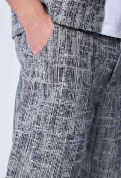 Essemble short effet jean dechirer