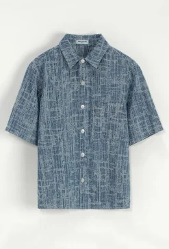 Essemble short effet jean dechirer