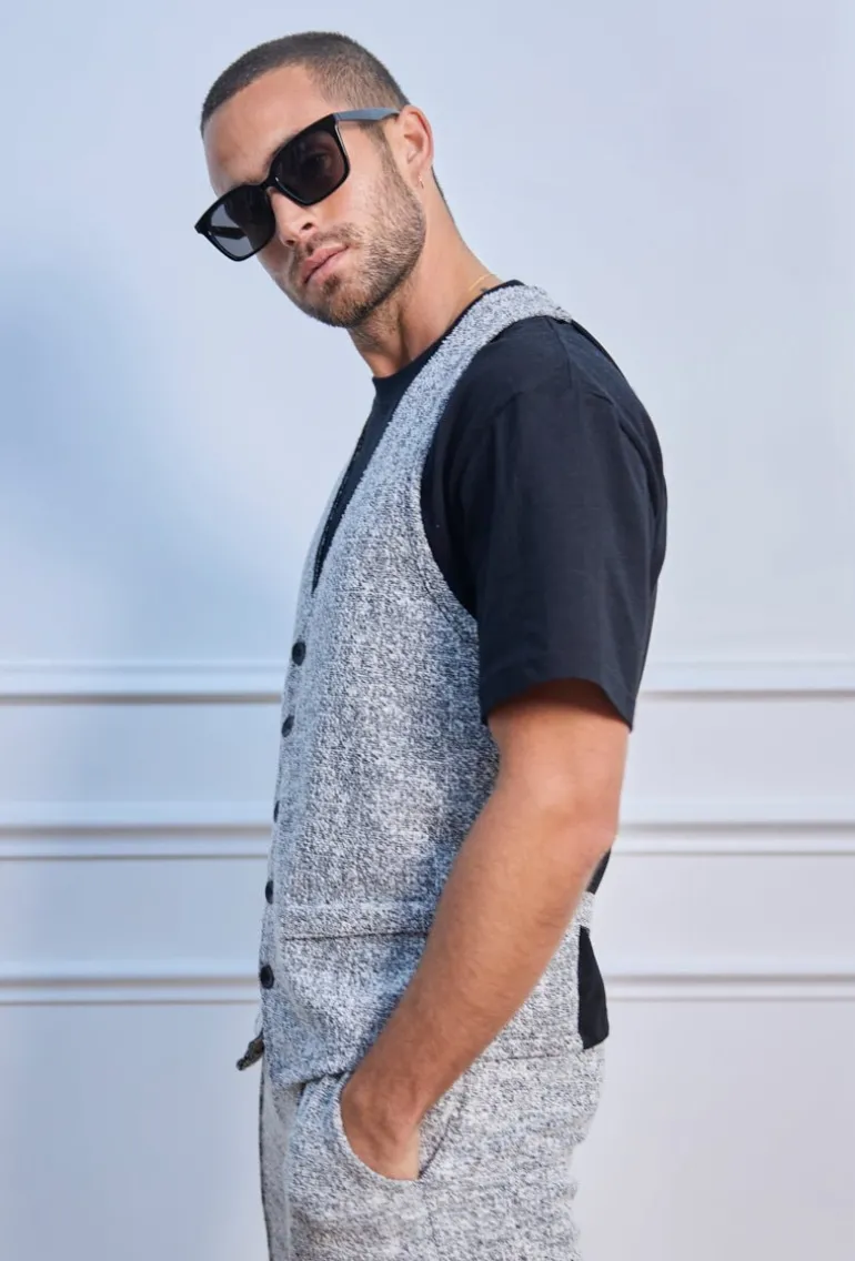 Gilet court élégant