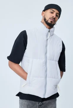 Gilet doudoune matelassée sans manches