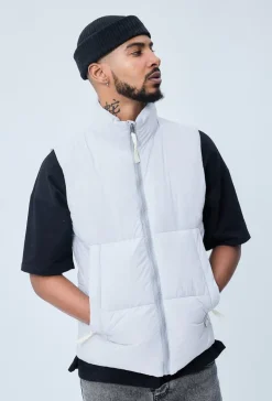 Gilet doudoune matelassée sans manches