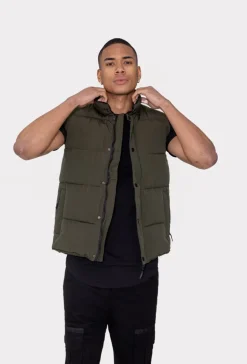 Gilet doudoune matelassée sans manches