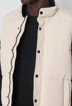 Gilet doudoune matelassée sans manches
