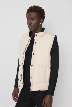 Gilet doudoune matelassée sans manches