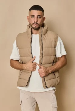 Gilet doudoune matelassée sans manches