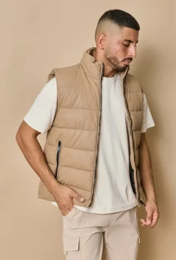 Gilet doudoune matelassée sans manches
