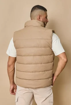 Gilet doudoune matelassée sans manches