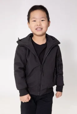 Gilet enfant à capuche
