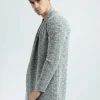 Gilet chiné