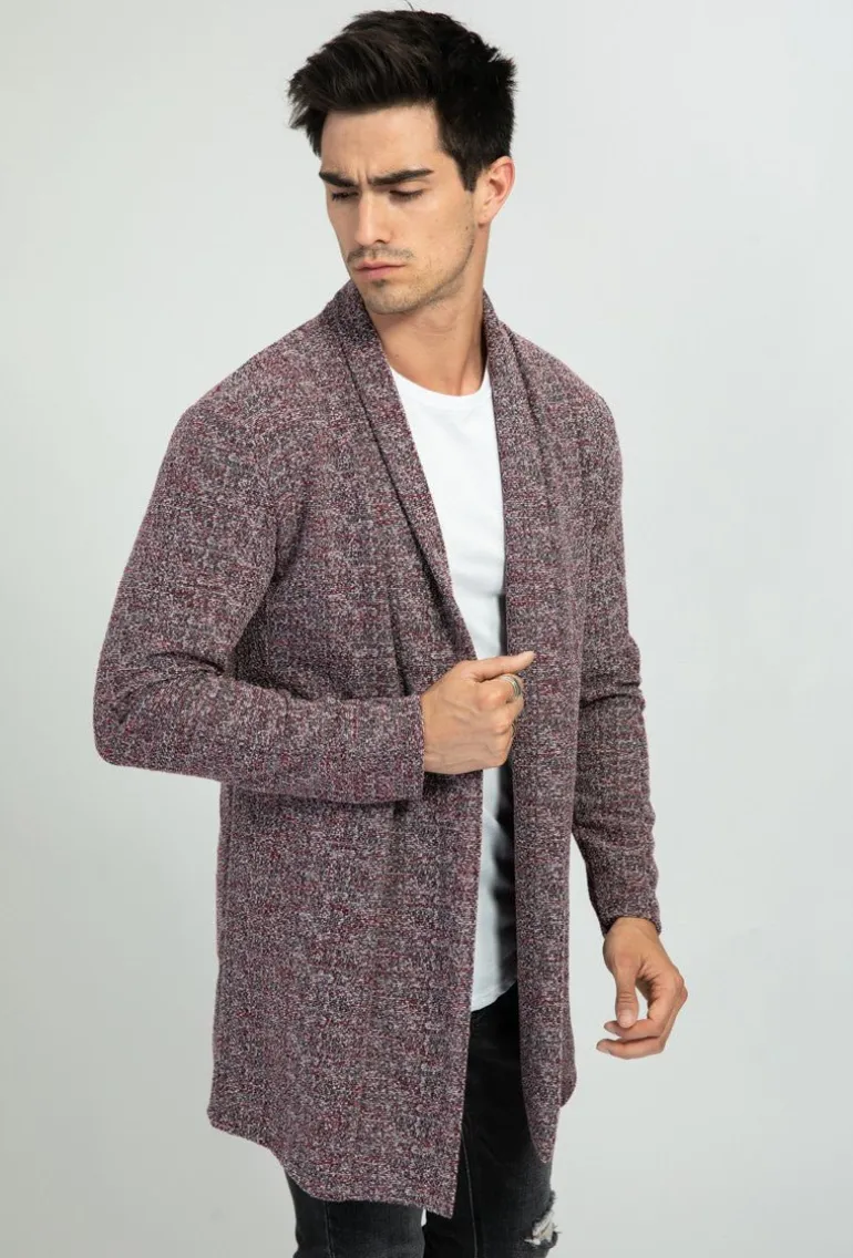 Gilet chiné